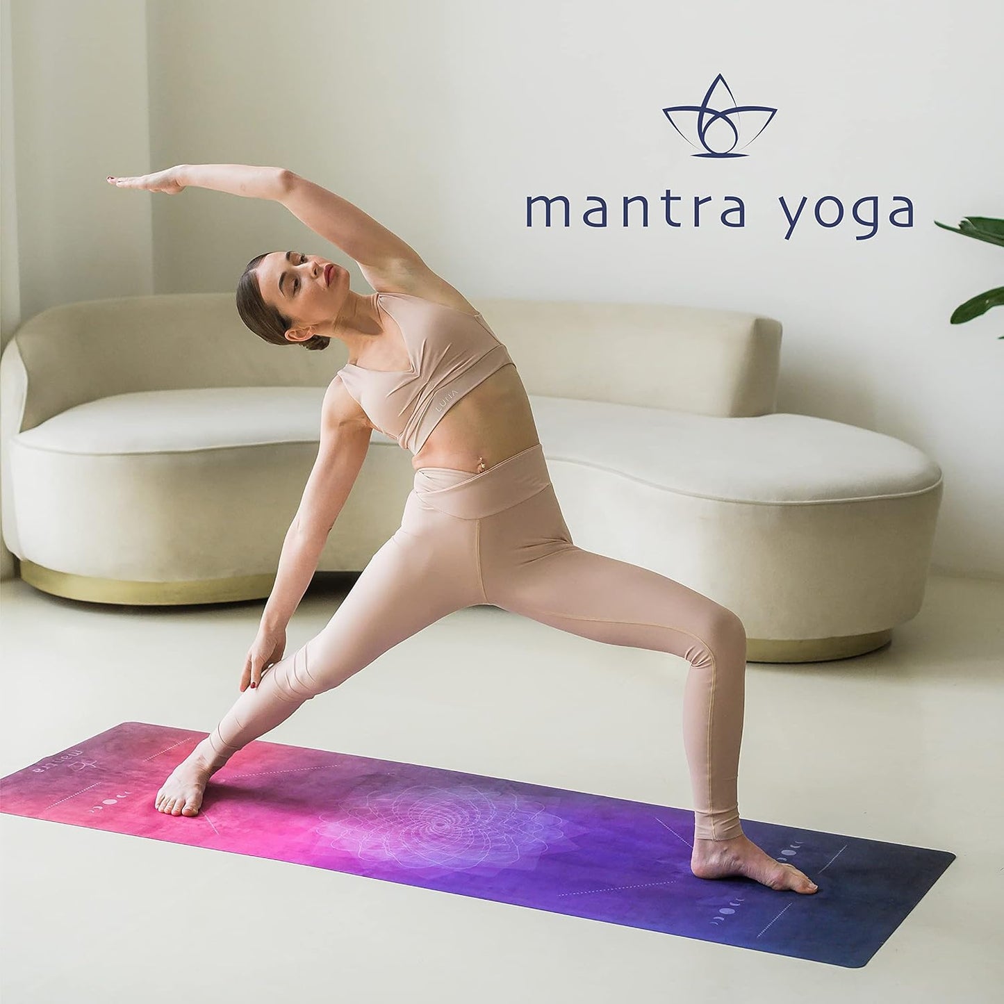 Travel PRO 1.5mm with Knee Pad - Foldable Fitness & Exercise Mat with Bag | Lightweight, Compact & Eco-Friendly | Non-Slip & Washable | For All Types of Yoga | 72" L x 24" W | 2.6 lbs