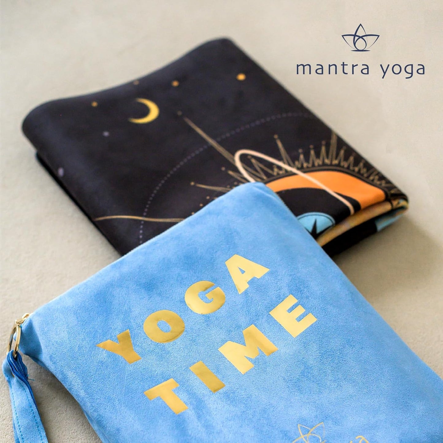 Travel PRO 1.5mm with Knee Pad - Foldable Fitness & Exercise Mat with Bag | Lightweight, Compact & Eco-Friendly | Non-Slip & Washable | For All Types of Yoga | 72" L x 24" W | 2.6 lbs