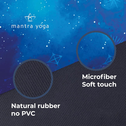 Travel PRO 1.5mm with Knee Pad - Foldable Fitness & Exercise Mat with Bag | Lightweight, Compact & Eco-Friendly | Non-Slip & Washable | For All Types of Yoga | 72" L x 24" W | 2.6 lbs
