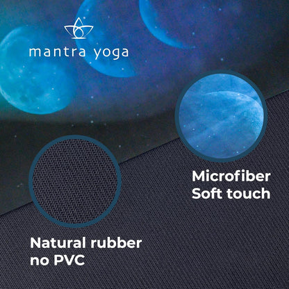 Travel PRO 1.5mm with Knee Pad - Foldable Fitness & Exercise Mat with Bag | Lightweight, Compact & Eco-Friendly | Non-Slip & Washable | For All Types of Yoga | 72" L x 24" W | 2.6 lbs