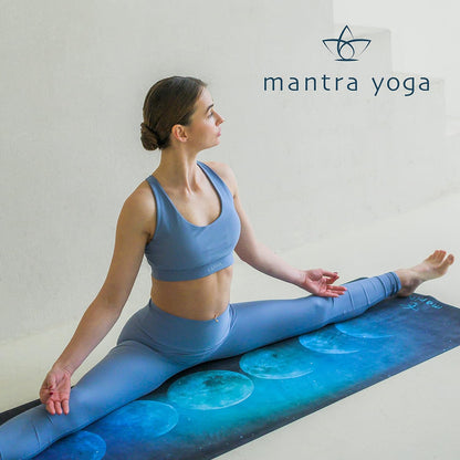 Travel PRO 1.5mm with Knee Pad - Foldable Fitness & Exercise Mat with Bag | Lightweight, Compact & Eco-Friendly | Non-Slip & Washable | For All Types of Yoga | 72" L x 24" W | 2.6 lbs