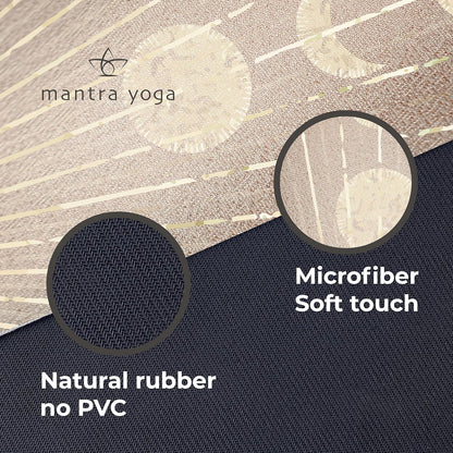 Travel PRO 1.5mm with Knee Pad - Foldable Fitness & Exercise Mat with Bag | Lightweight, Compact & Eco-Friendly | Non-Slip & Washable | For All Types of Yoga | 72" L x 24" W | 2.6 lbs
