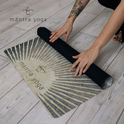 Travel PRO 1.5mm with Knee Pad - Foldable Fitness & Exercise Mat with Bag | Lightweight, Compact & Eco-Friendly | Non-Slip & Washable | For All Types of Yoga | 72" L x 24" W | 2.6 lbs