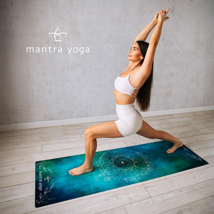 Travel PRO 1.5mm with Knee Pad - Foldable Fitness & Exercise Mat with Bag | Lightweight, Compact & Eco-Friendly | Non-Slip & Washable | For All Types of Yoga | 72" L x 24" W | 2.6 lbs