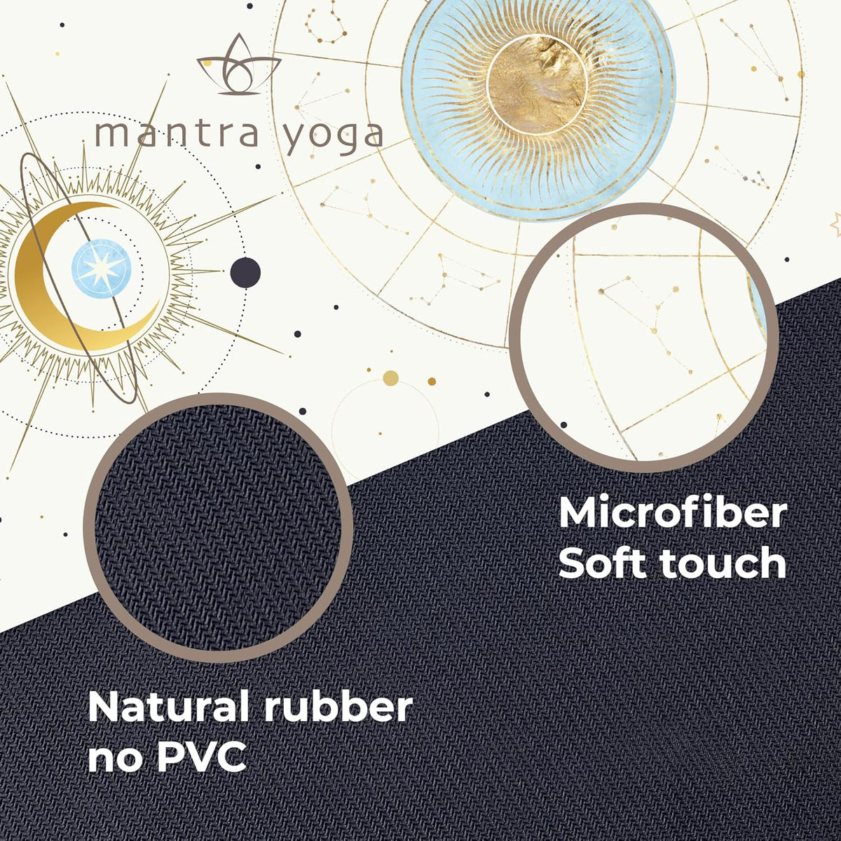 Travel PRO 1.5mm with Knee Pad - Foldable Fitness & Exercise Mat with Bag | Lightweight, Compact & Eco-Friendly | Non-Slip & Washable | For All Types of Yoga | 72" L x 24" W | 2.6 lbs