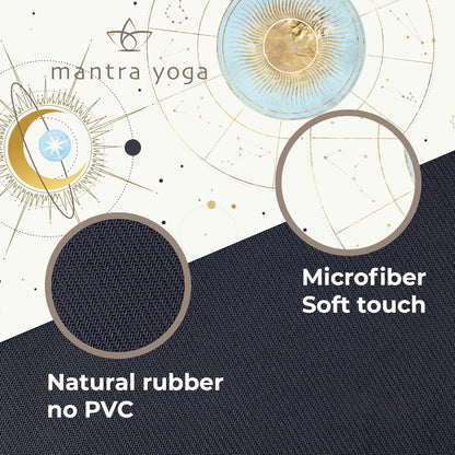 Travel PRO 1.5mm with Knee Pad - Foldable Fitness & Exercise Mat with Bag | Lightweight, Compact & Eco-Friendly | Non-Slip & Washable | For All Types of Yoga | 72" L x 24" W | 2.6 lbs