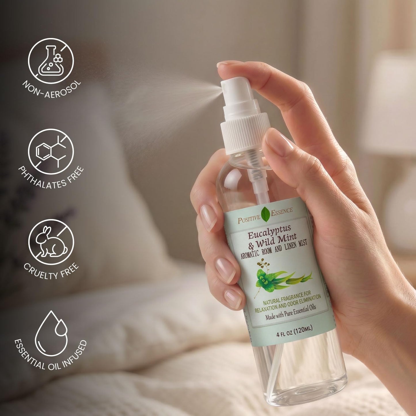 Lavender Room Spray & Linen Spray, Pillow Mist, 8.45 fl oz