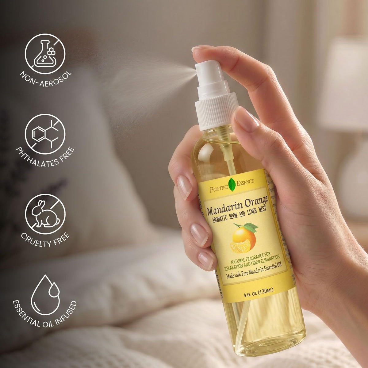Lavender Room Spray & Linen Spray, Pillow Mist, 8.45 fl oz
