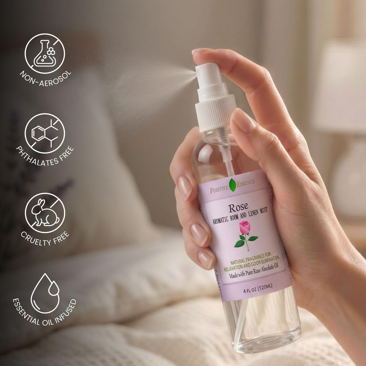Lavender Room Spray & Linen Spray, Pillow Mist, 8.45 fl oz