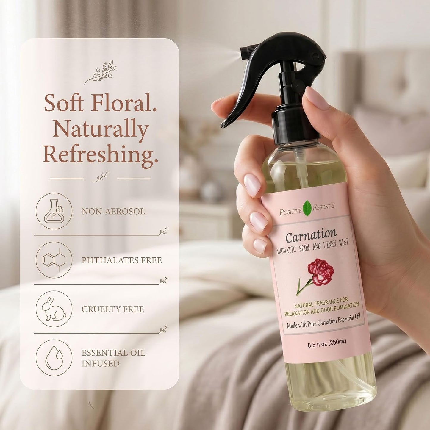 Lavender Room Spray & Linen Spray, Pillow Mist, 8.45 fl oz