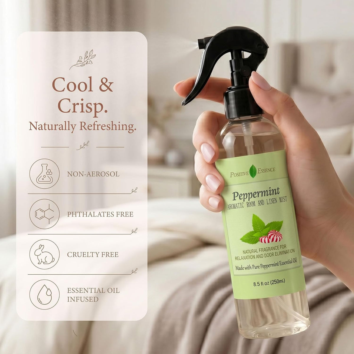 Lavender Room Spray & Linen Spray, Pillow Mist, 8.45 fl oz