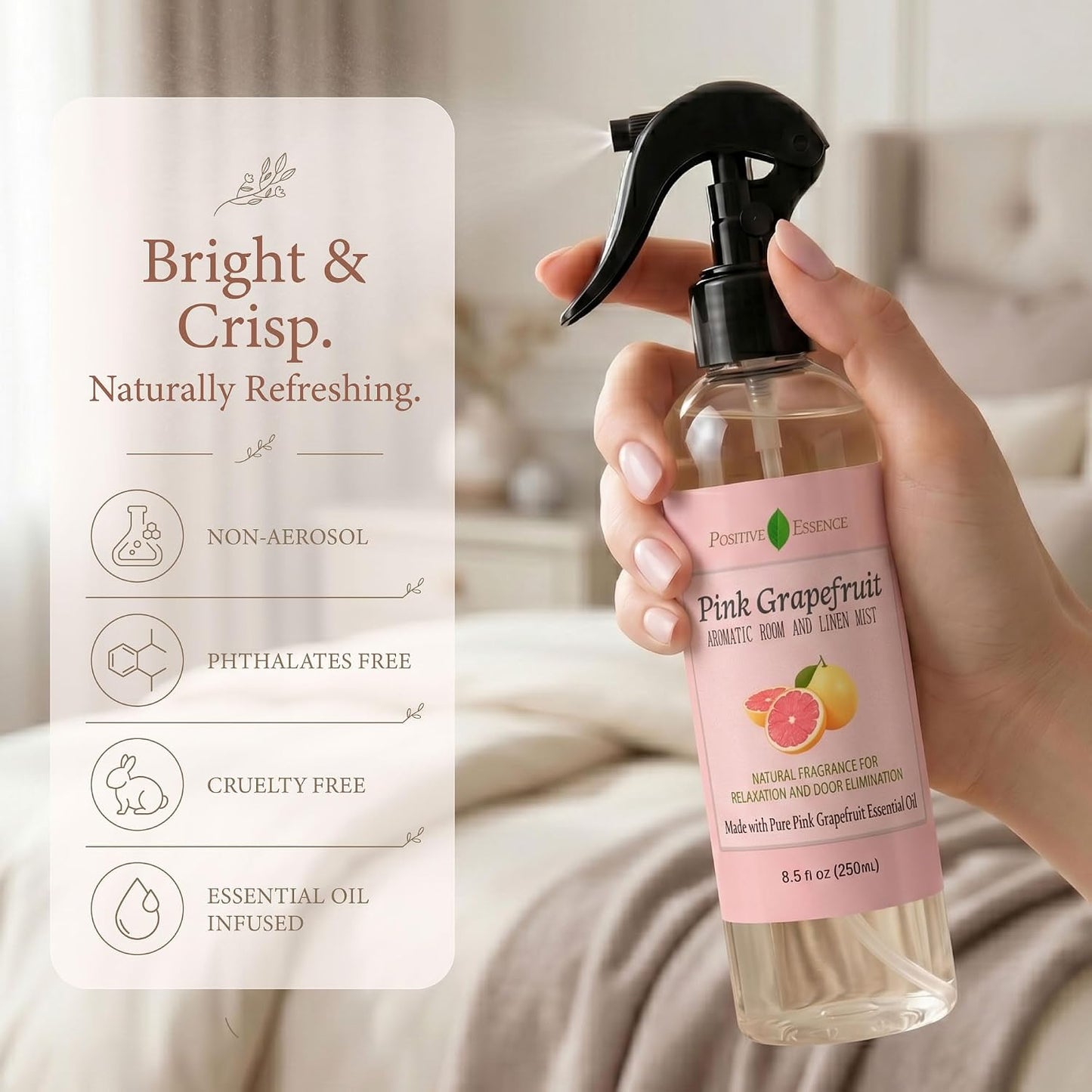Lavender Room Spray & Linen Spray, Pillow Mist, 8.45 fl oz