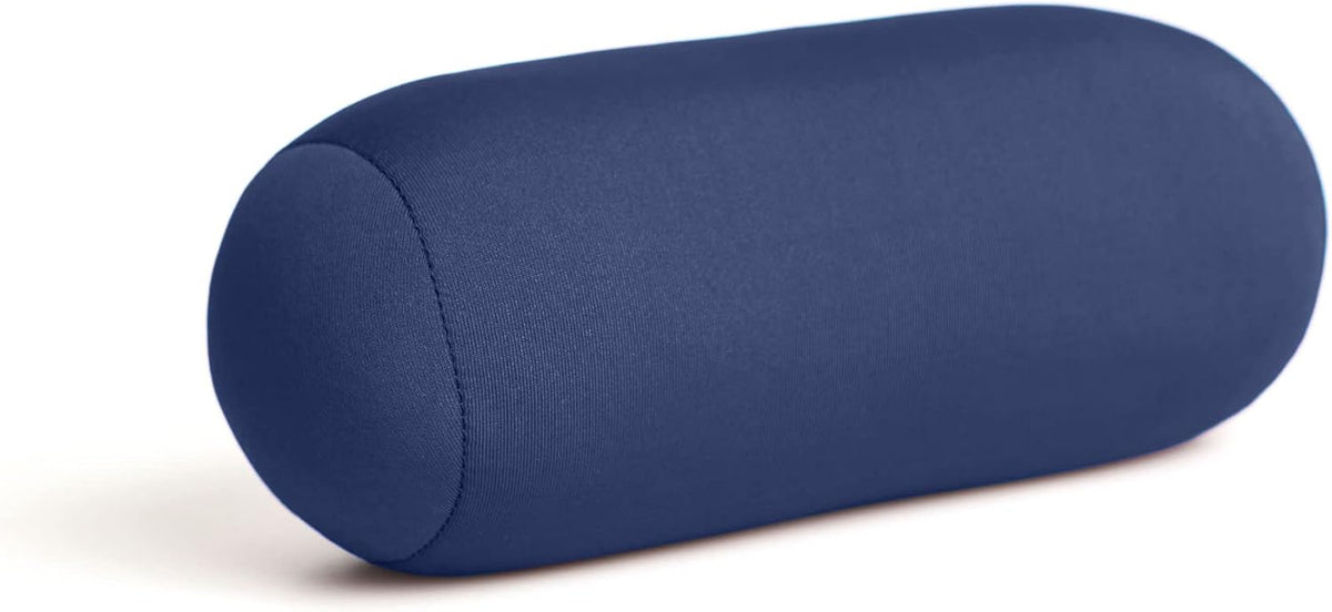 Mini Microbead Pillow – 3.5"x8" Small Neck Pillow for Travel, Airplane, Car – Squishy Support for Neck, Back, Legs, Knees, Arms – Ideal for Surgery Recovery – Purple
