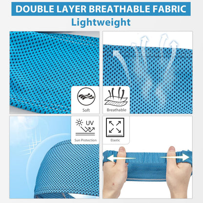 Cooling Headbands for Women, Instant Cooling Moisture Wicking Non-Slip Sweatbands for Women Running Fitness Yoga