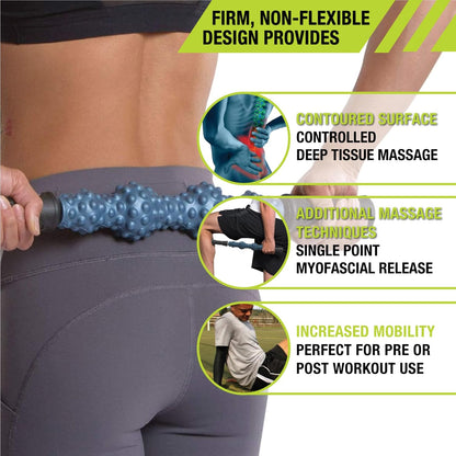 Rollers, RM Extreme, RM Extreme Mini Roller, Cryosteel Ice Roller, Portable Roller, Deep Tissue Massage, Muscle Relief, Hamstring, Quadriceps, Multi-Directional, Enhance Performance