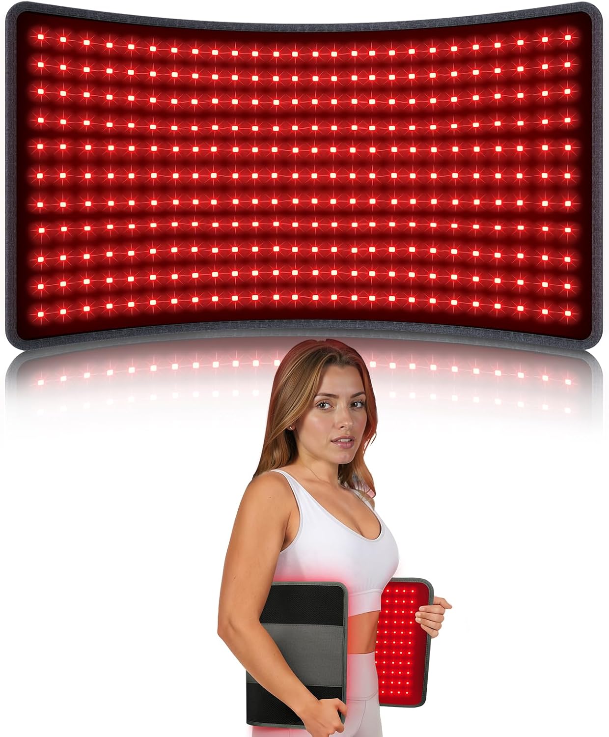 Red Light Therapy Mat for Body, 33'' x 17'', 660nm & 850nm