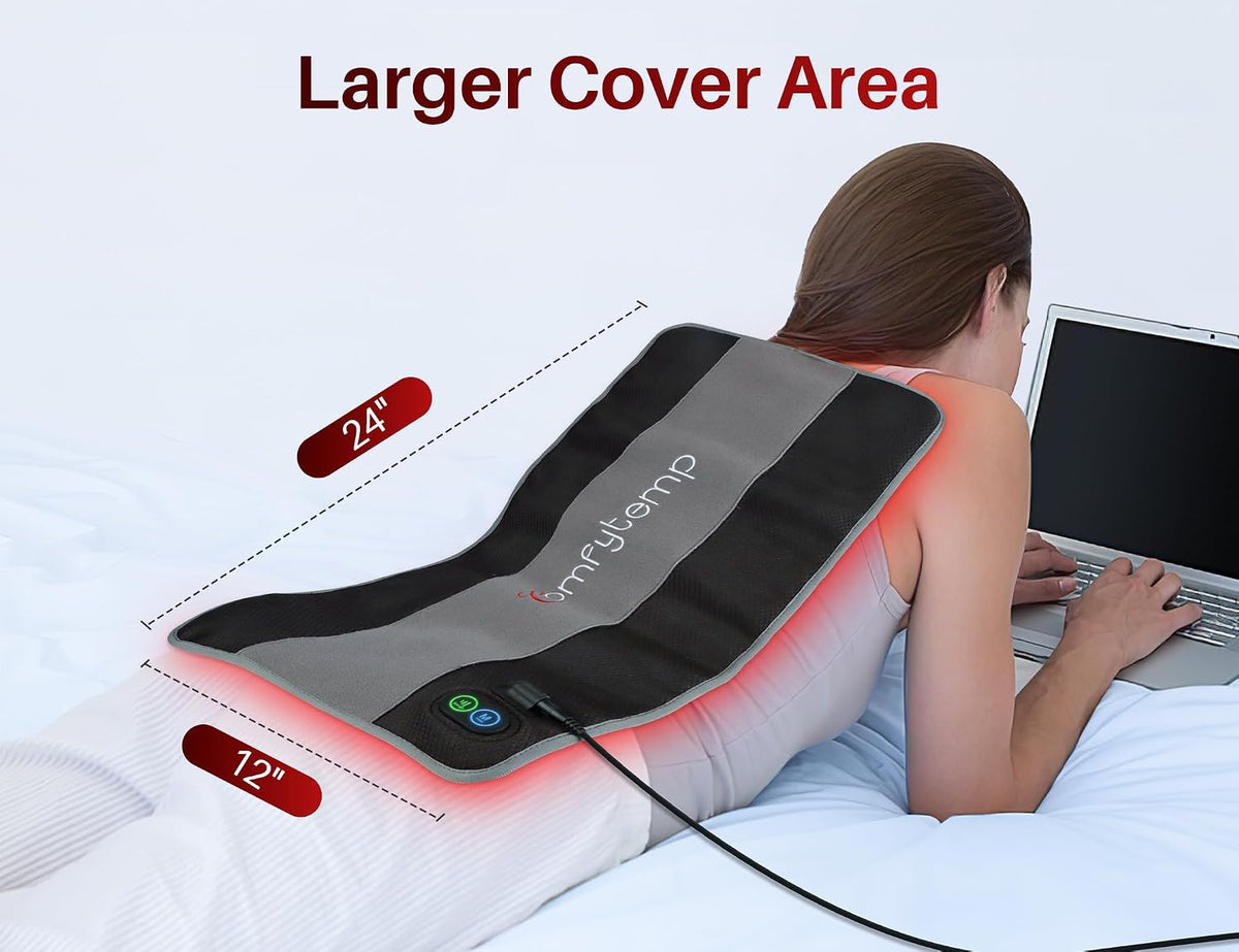 Red Light Therapy Mat for Body, 33'' x 17'', 660nm & 850nm