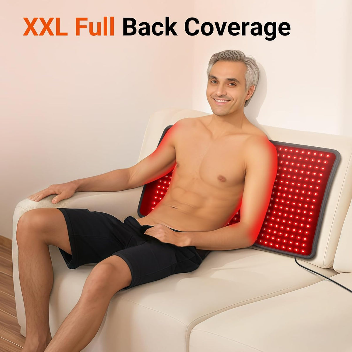 Red Light Therapy Mat for Body, 33'' x 17'', 660nm & 850nm