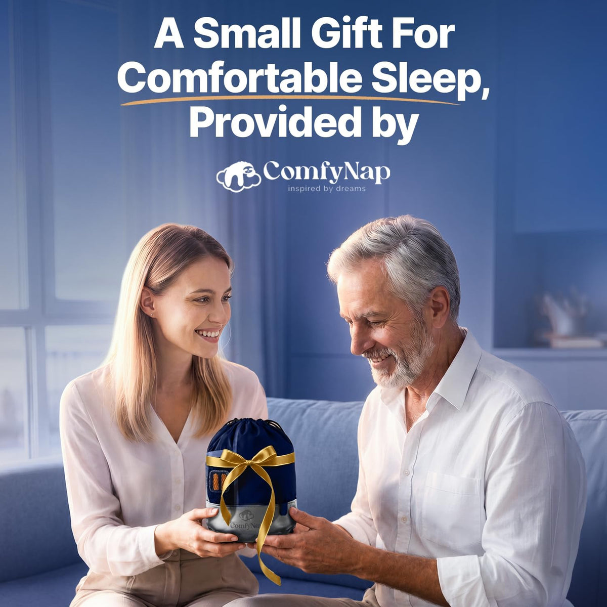 ComfyNap® Versatile Travel Neck Pillow for Airplane [Patented], 9 Positions in 3 Techniques, Plane Pillow with Pure Memory Foam, Travel Pillow with HeadRest Flight Sleep, Travel Essential - Mercury