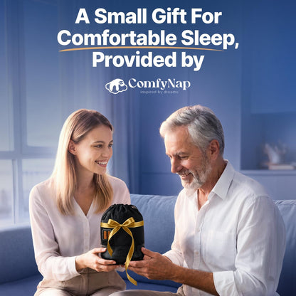 ComfyNap® Versatile Travel Neck Pillow for Airplane [Patented], 9 Positions in 3 Techniques, Plane Pillow with Pure Memory Foam, Travel Pillow with HeadRest Flight Sleep, Travel Essential - Mercury