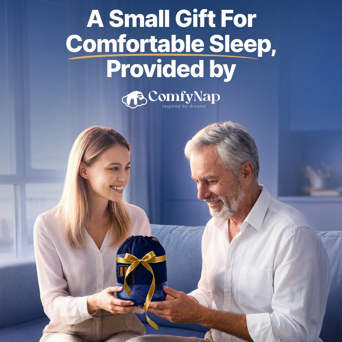 ComfyNap® Versatile Travel Neck Pillow for Airplane [Patented], 9 Positions in 3 Techniques, Plane Pillow with Pure Memory Foam, Travel Pillow with HeadRest Flight Sleep, Travel Essential - Mercury