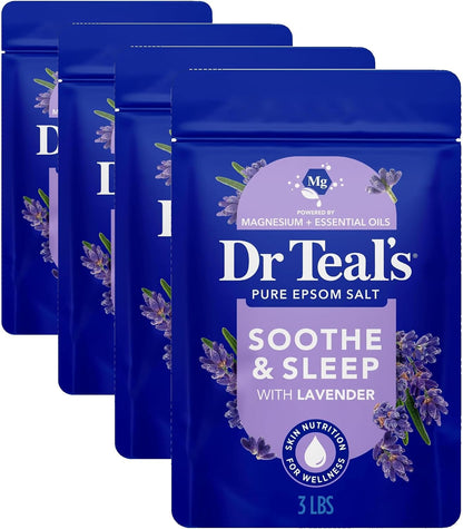 Advanced Lavendar Scented Epsom Salt, 48 oz