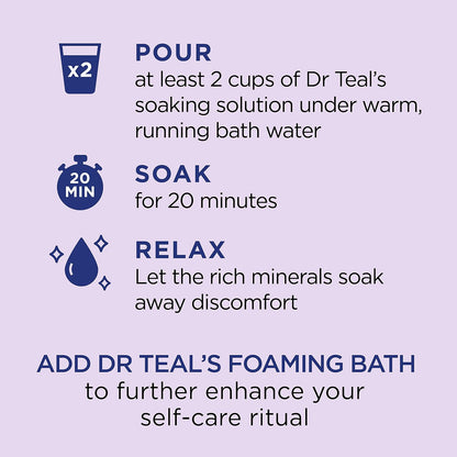 Advanced Lavendar Scented Epsom Salt, 48 oz