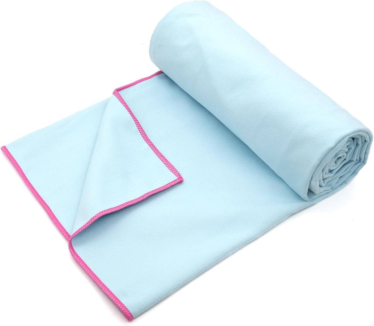 Hot Yoga Towel Non-Slip Yoga Mat Towel Ultra-Absorbent Microfiber Towel for Hot Yoga, Pilates，Bikram and Workout 26.5"x 72"