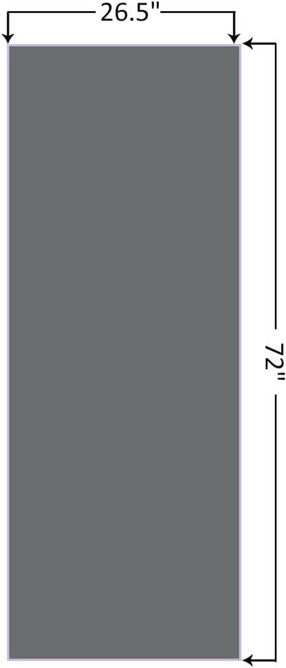 Hot Yoga Towel Non-Slip Yoga Mat Towel Ultra-Absorbent Microfiber Towel for Hot Yoga, Pilates，Bikram and Workout 26.5"x 72"