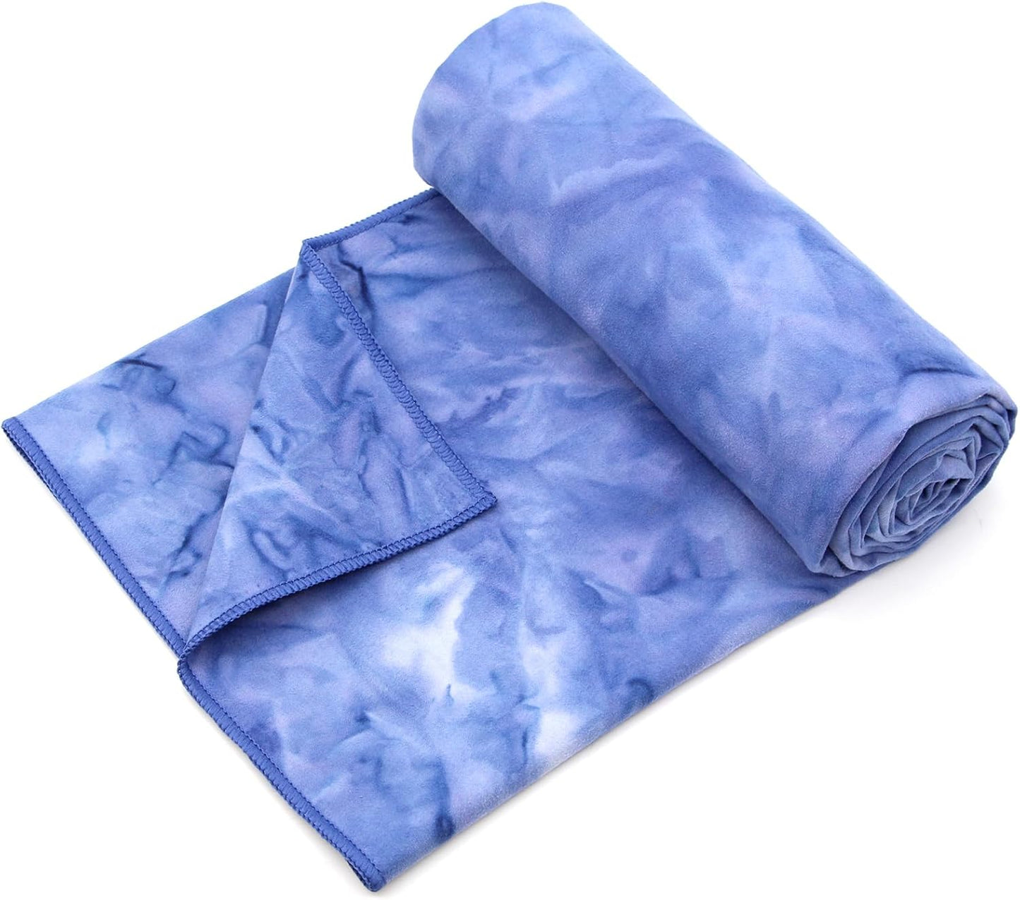 Hot Yoga Towel Non-Slip Yoga Mat Towel Ultra-Absorbent Microfiber Towel for Hot Yoga, Pilates，Bikram and Workout 26.5"x 72"