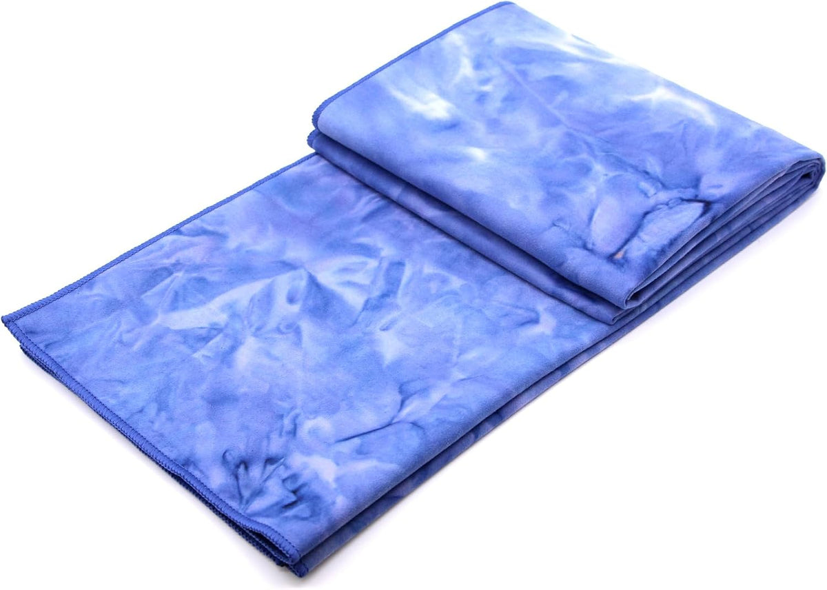 Hot Yoga Towel Non-Slip Yoga Mat Towel Ultra-Absorbent Microfiber Towel for Hot Yoga, Pilates，Bikram and Workout 26.5"x 72"