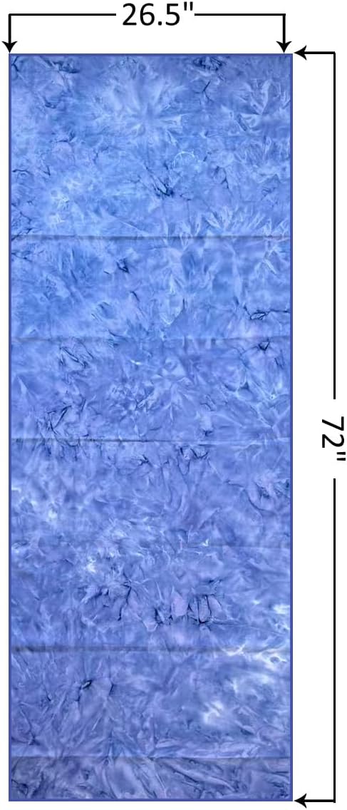 Hot Yoga Towel Non-Slip Yoga Mat Towel Ultra-Absorbent Microfiber Towel for Hot Yoga, Pilates，Bikram and Workout 26.5"x 72"
