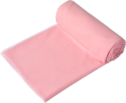 Hot Yoga Towel Non-Slip Yoga Mat Towel Ultra-Absorbent Microfiber Towel for Hot Yoga, Pilates，Bikram and Workout 26.5"x 72"