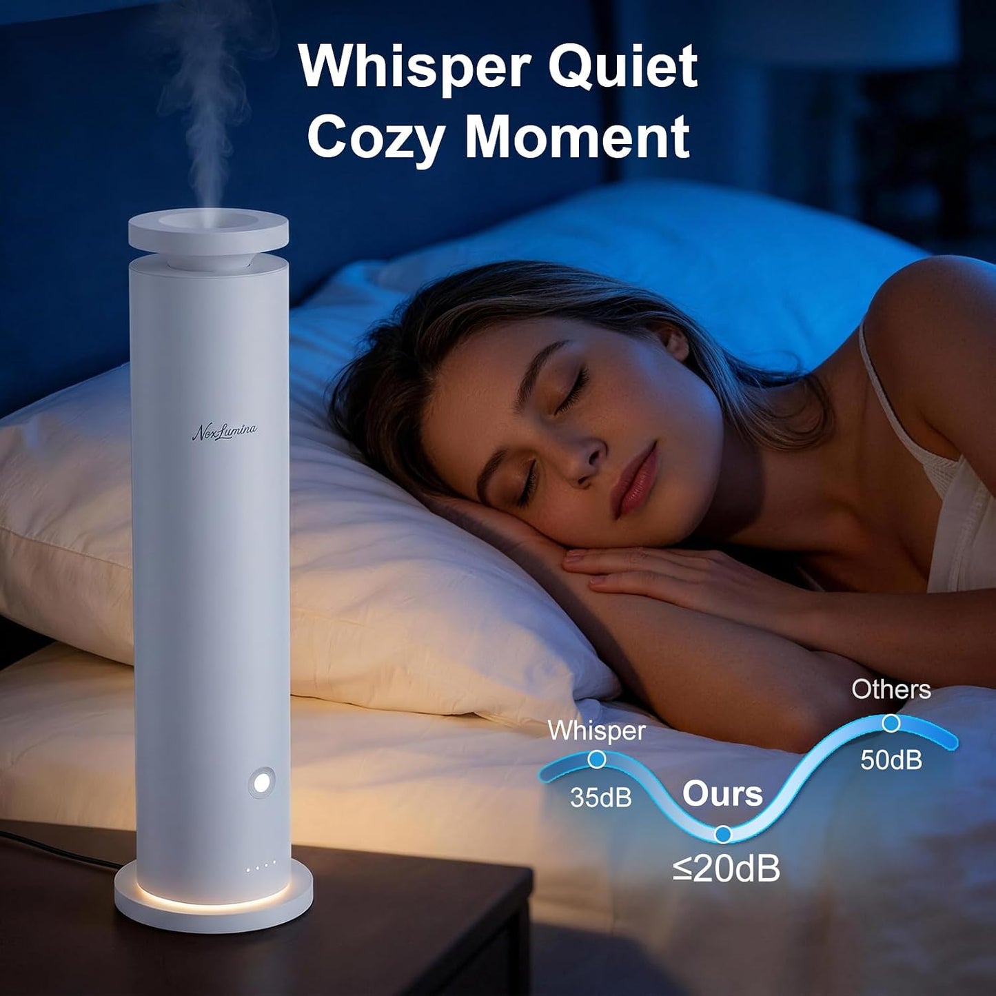 Waterless Diffuser Pro with 5 Scent Oils, Luxury Hotel-Class Essential Oil Diffuser Aromatherapy Machine with 1500 Sq Ft Cover, 6 Mist, 4.06Oz Diffusers for Home Large Room Hotel SPA - Black