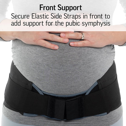 Maternity Support Belt by Diane Lee - Extra-Strong Targeted Compression Pregnancy Belts for Pelvic and Back Support During Pregnancy and/or Postpartum - (Size Medium)