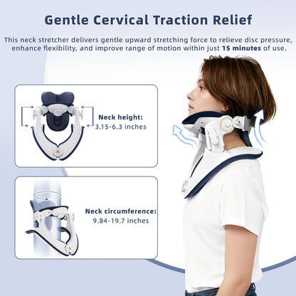 Neck Stretcher Cervical Traction, Neck Brace for Neck Pain and Support