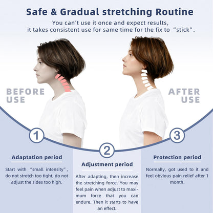 Neck Stretcher Cervical Traction, Neck Brace for Neck Pain and Support