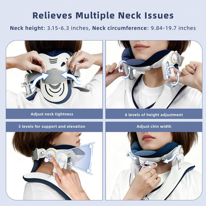 Neck Stretcher Cervical Traction, Neck Brace for Neck Pain and Support