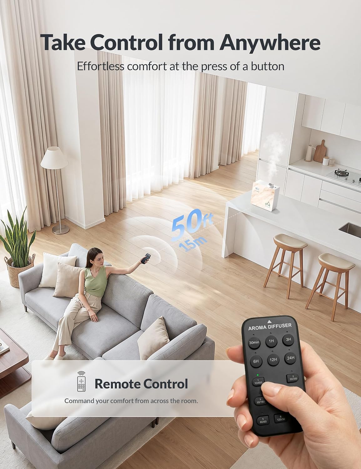 3500 Sq.Ft Smart Scent Diffuser - HVAC System