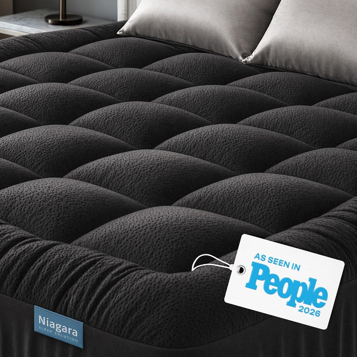 Queen Ultra Soft Mattress Topper — Back Pain Relief
