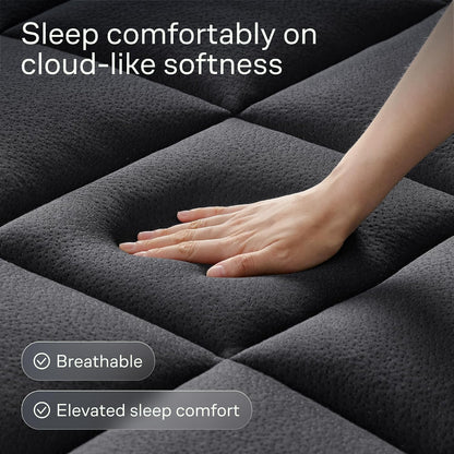 Queen Ultra Soft Mattress Topper — Back Pain Relief