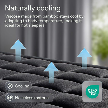 Queen Ultra Soft Mattress Topper — Back Pain Relief