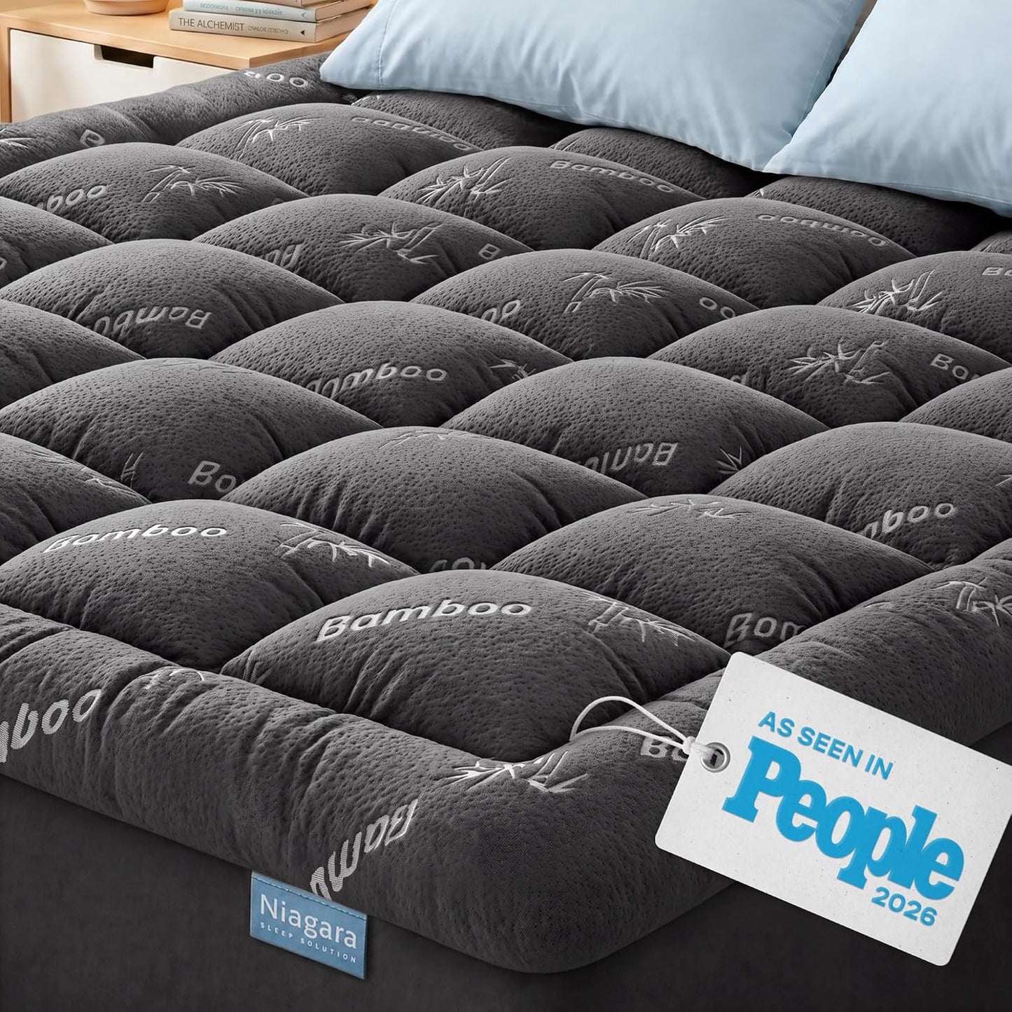 Queen Ultra Soft Mattress Topper — Back Pain Relief