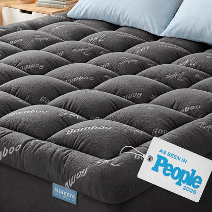 Queen Ultra Soft Mattress Topper — Back Pain Relief