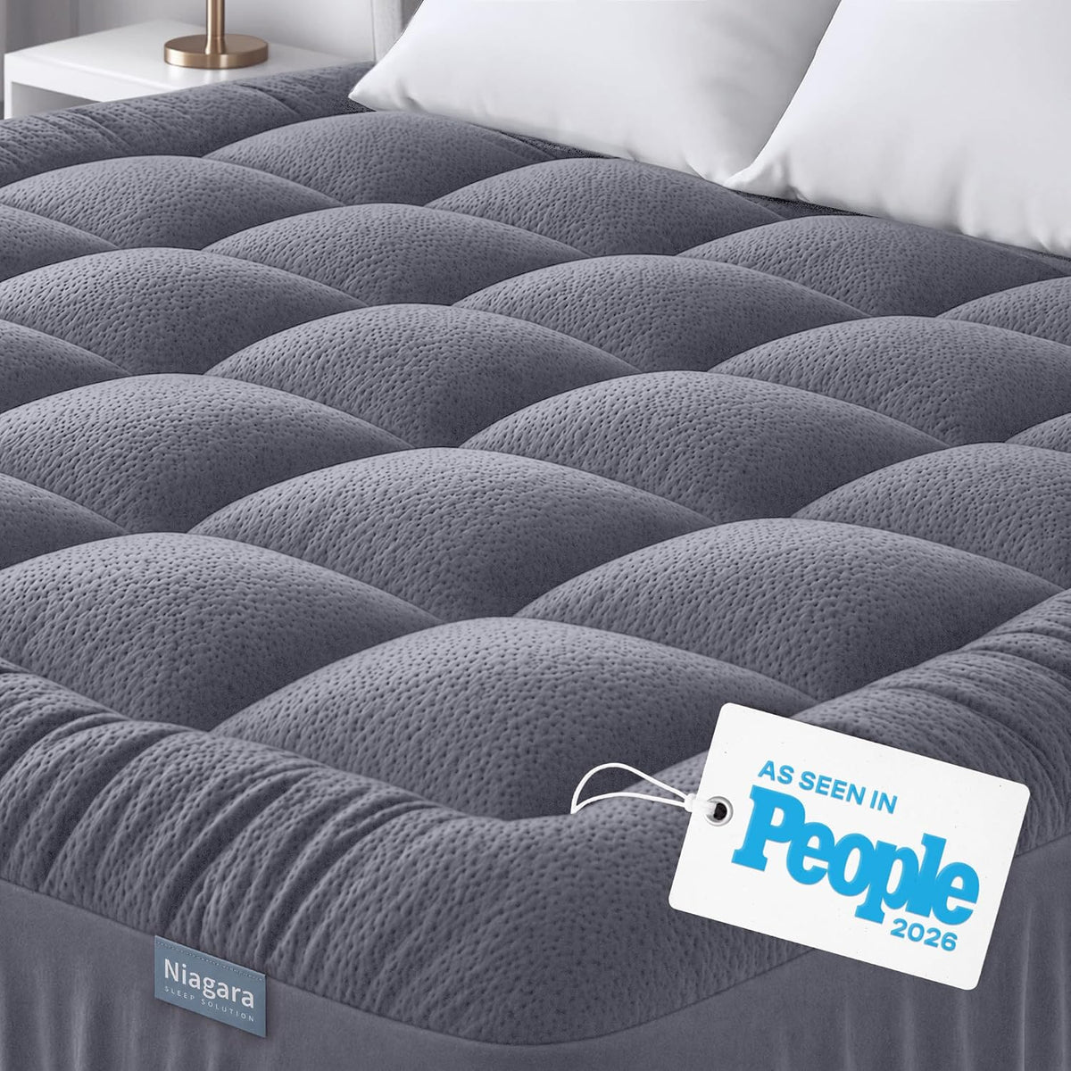 Queen Ultra Soft Mattress Topper — Back Pain Relief