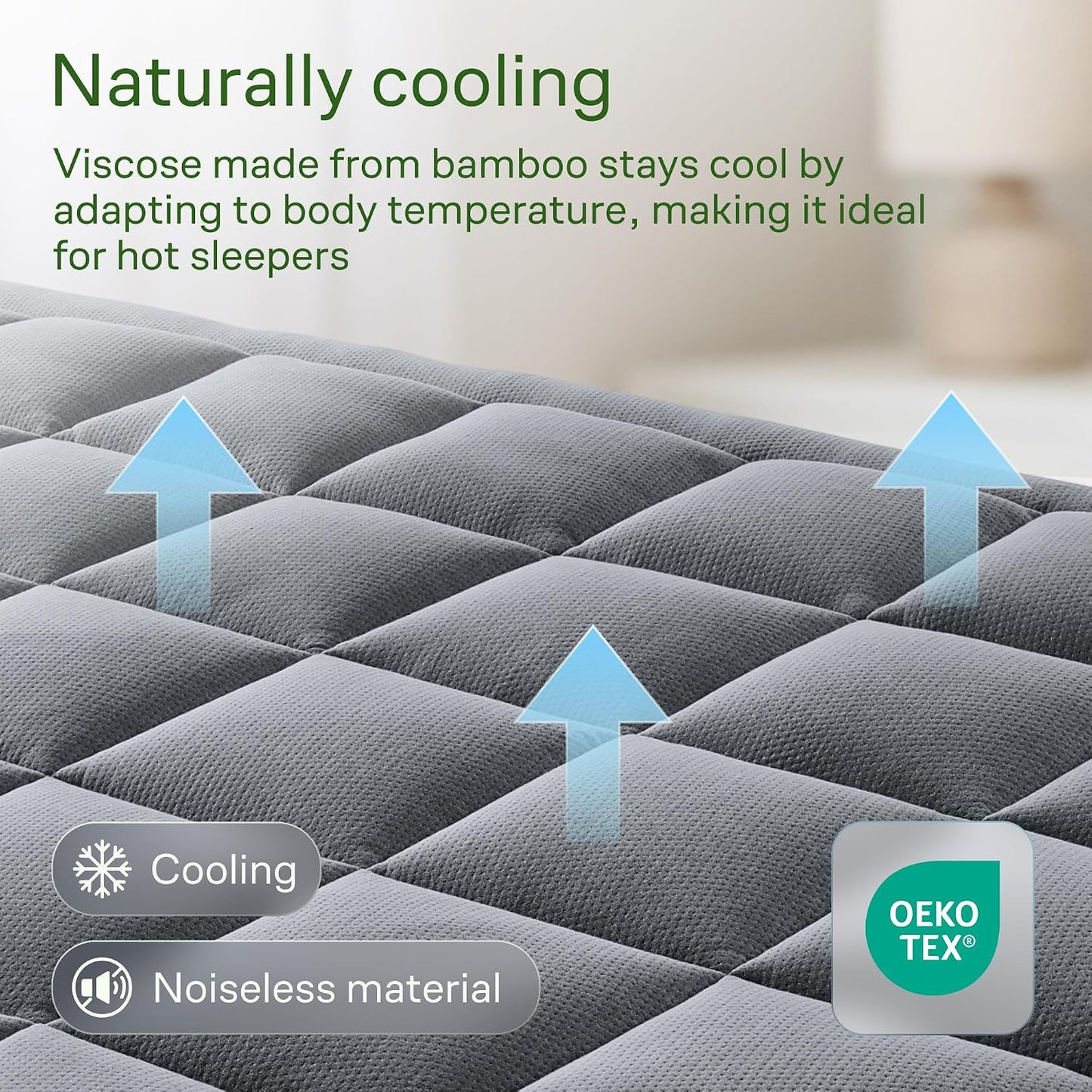 Queen Ultra Soft Mattress Topper — Back Pain Relief