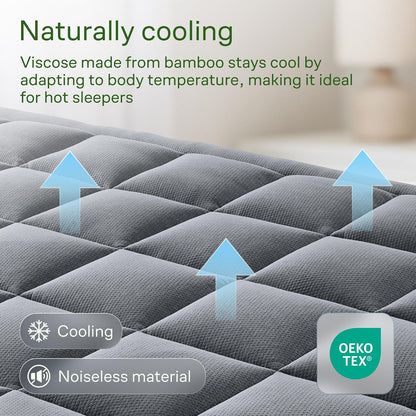 Queen Ultra Soft Mattress Topper — Back Pain Relief