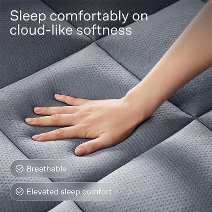Queen Ultra Soft Mattress Topper — Back Pain Relief