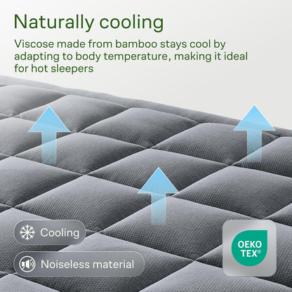 Queen Ultra Soft Mattress Topper — Back Pain Relief