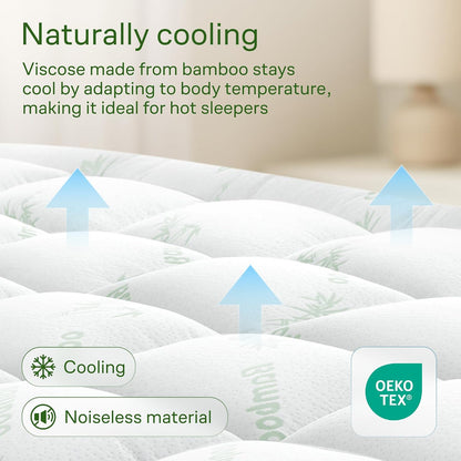Queen Ultra Soft Mattress Topper — Back Pain Relief